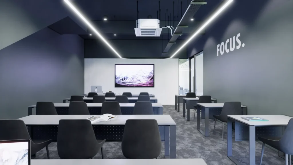 cozy training room