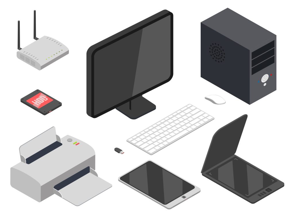 computer devices used in IT services