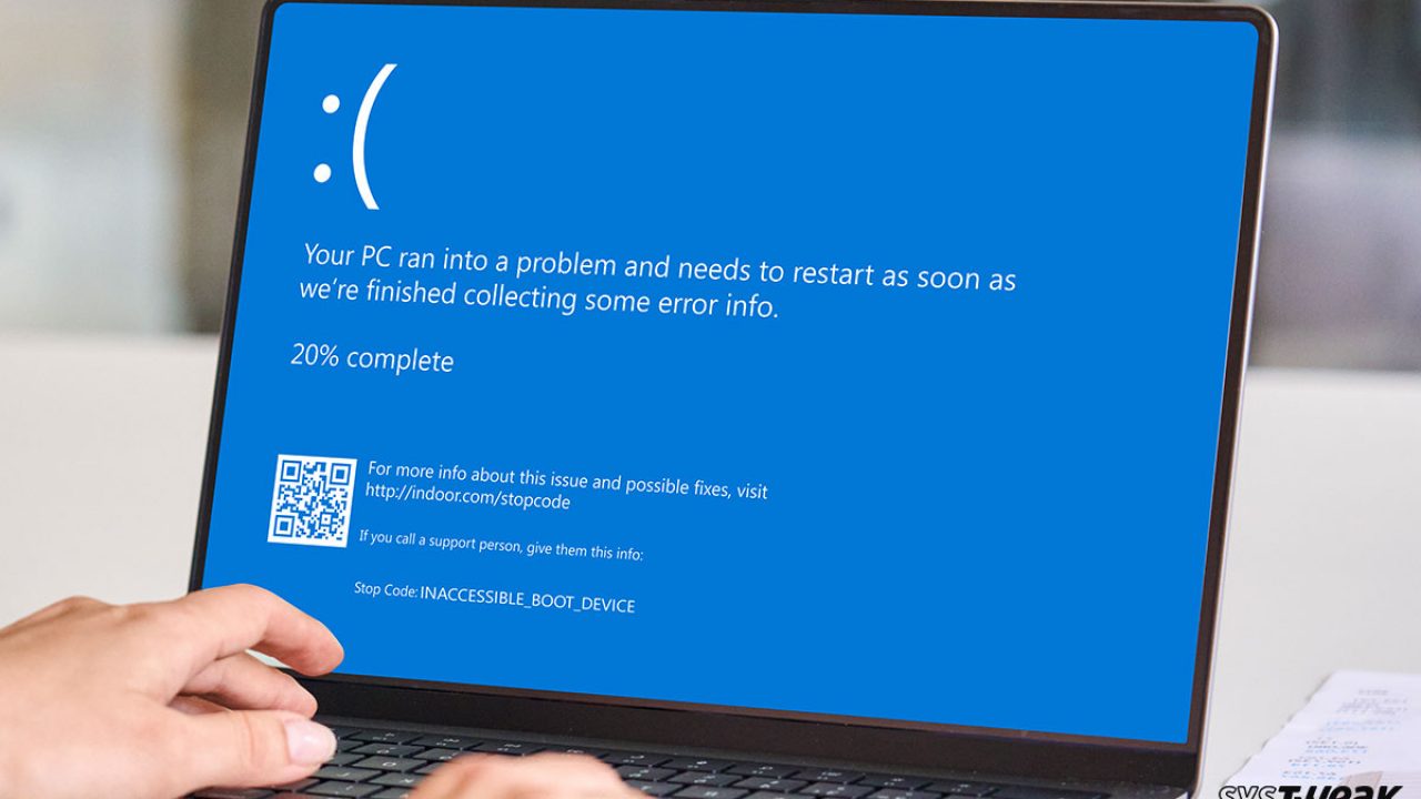 technician fixing windows blue screen error in Johor Bahru office
