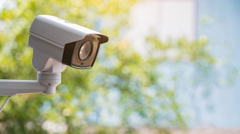 Ip,Cctv,Camera,Install,By,Have,Water,Proof,Cover,To A cctv at the park